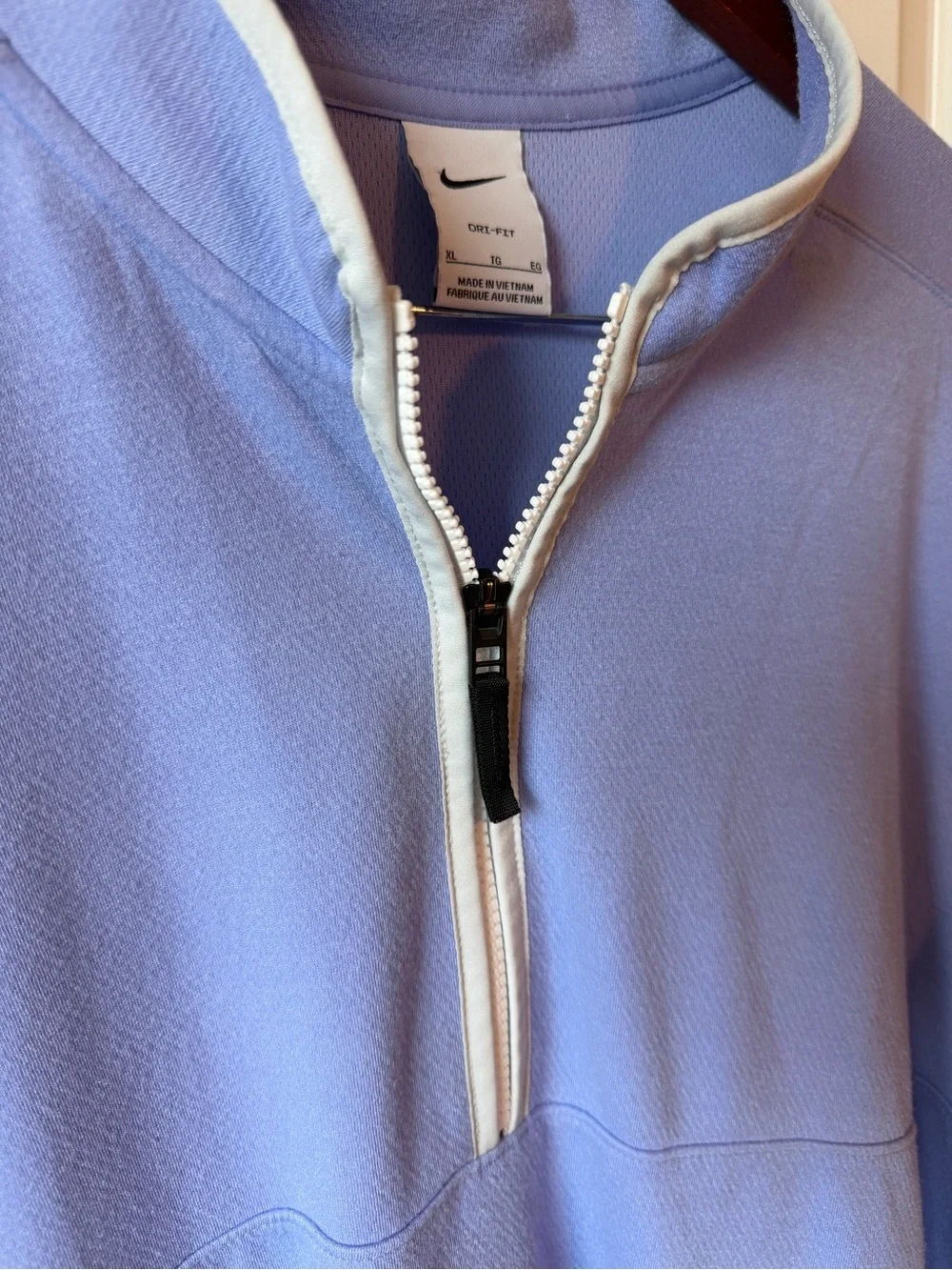 ⚡️Nike Light Lavender Dri-Fit Quarter-Zip Pullover Sweater